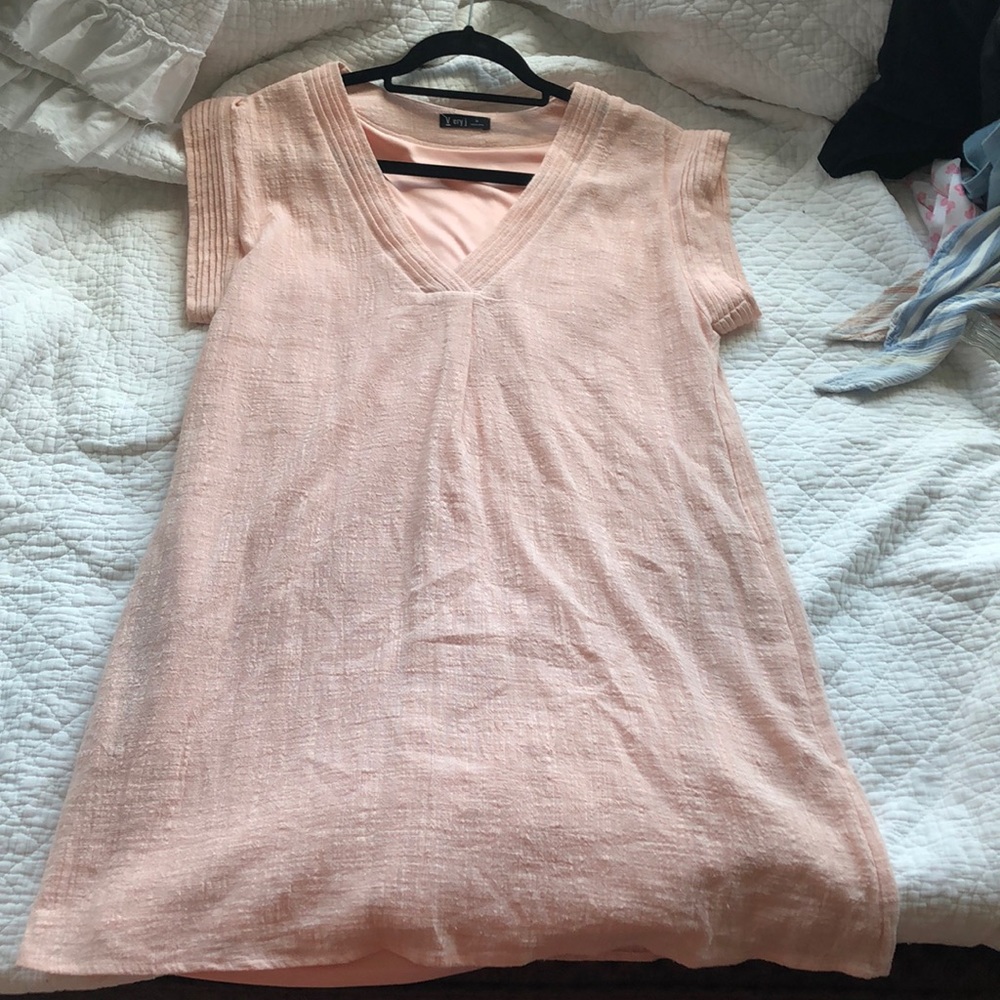 Pastel Pink Flowy Dress